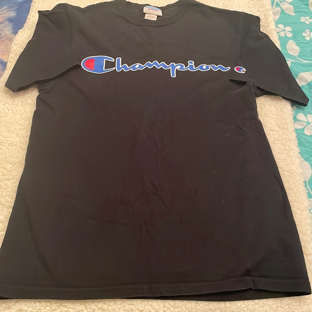 Champion short sleeve black t-shirt